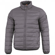 Chaqueta acolchada NUCLEUS Cinder Grey, cuatro bolsillos y cierre central
