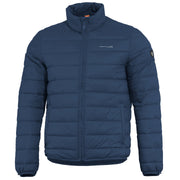 Chaqueta NUCLEUS RAF Blue acolchada con cierre central y cuatro bolsillos