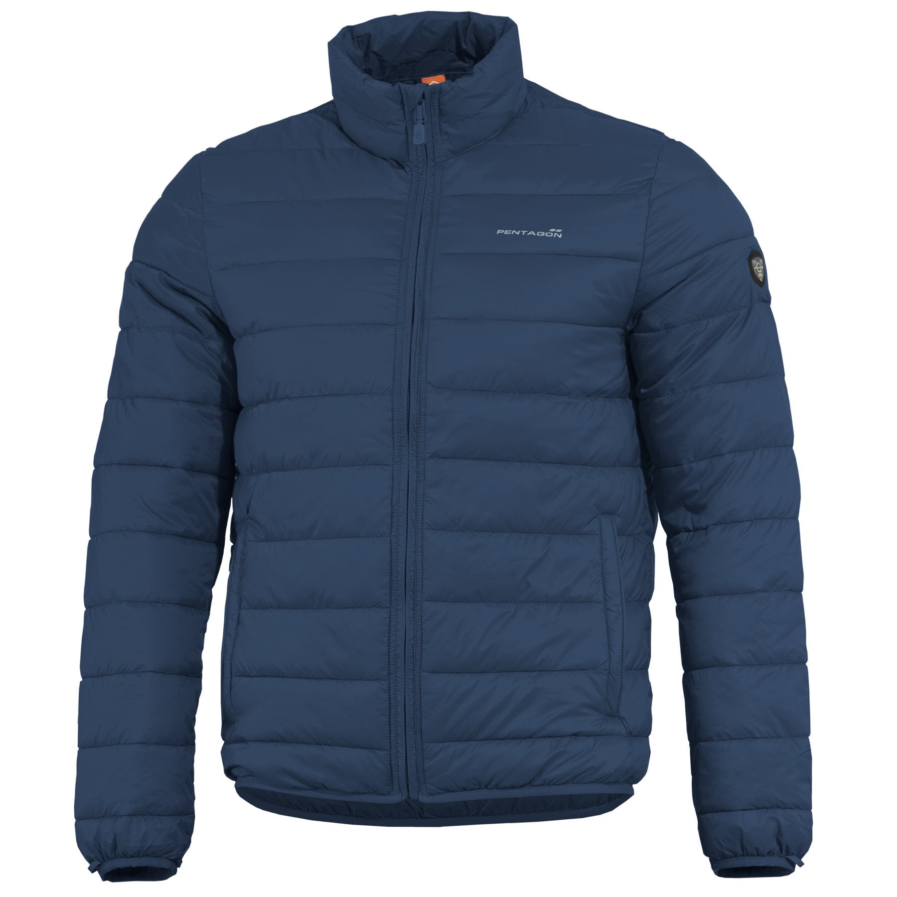 Chaqueta NUCLEUS RAF Blue acolchada con cierre central y cuatro bolsillos