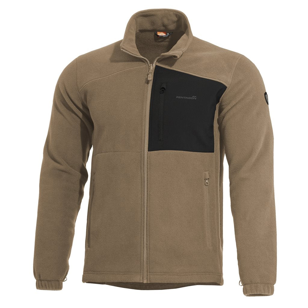 Sudadera forro polar ATHO 2.0 PENTAGON TACTICAL color coyote