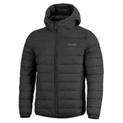 Chaqueta acolchada AURORA 2.0 con capucha negra, vista frontal