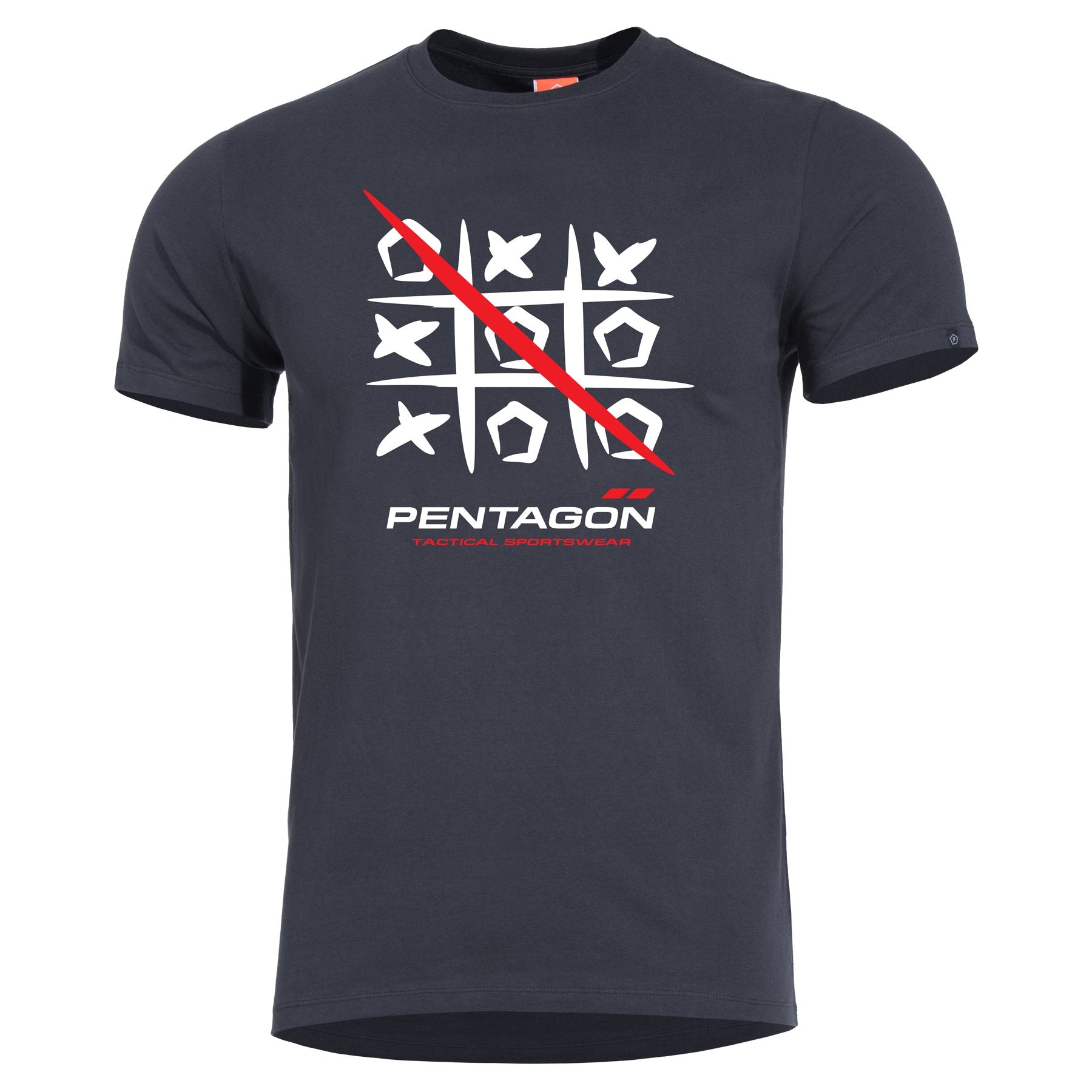 Camiseta Triko 3T blanca PENTAGON, algodón ligero