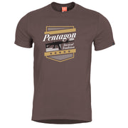 Camiseta PENTAGON A.C.R. Terra Brown, vista frontal