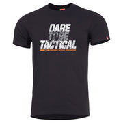 Camiseta DARE TO BE TACTICAL negra de PENTAGON con motivo