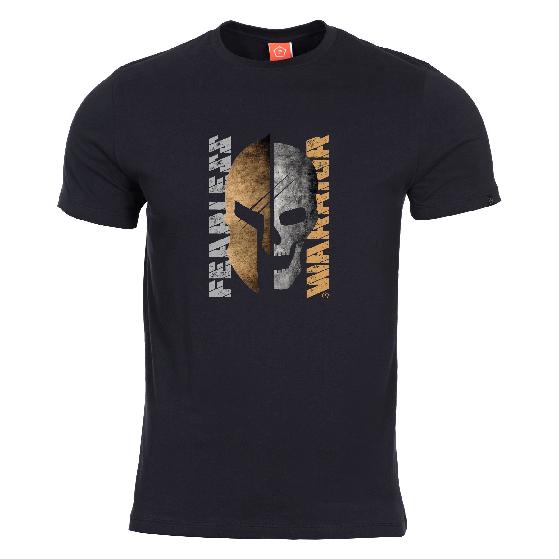 Camiseta FEARLESS WARRIOR negra de PENTAGON