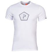 Camiseta PENTAGON negra con motivo, ligera y de secado rápido