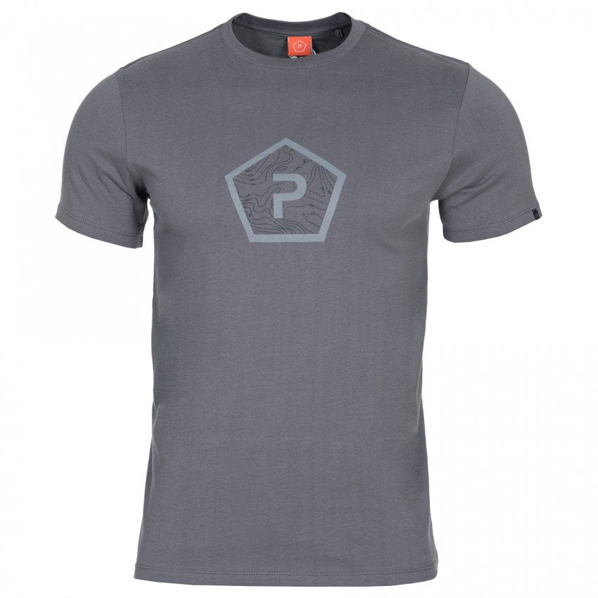 Camiseta PENTAGON vista frontal, algodón, secado rápido y antiolor