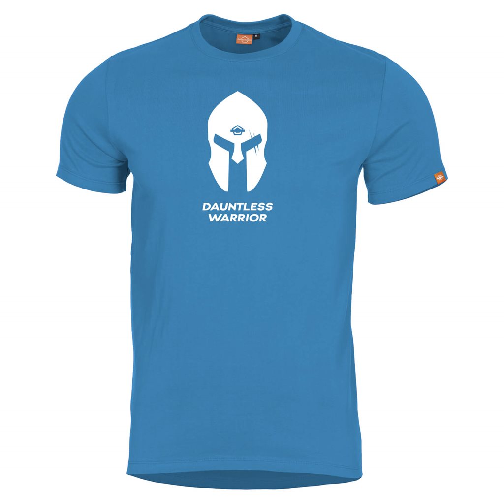 Camiseta SPARTAN HELMET Pacific Blue de PENTAGON, manga corta con motivo