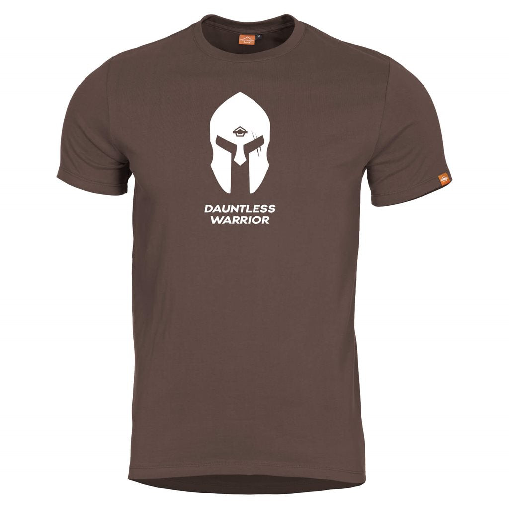 Camiseta SPARTAN HELMET TERRA BROWN de PENTAGON