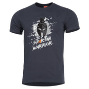 Camiseta SPARTAN WARRIOR verde con motivo de PENTAGON