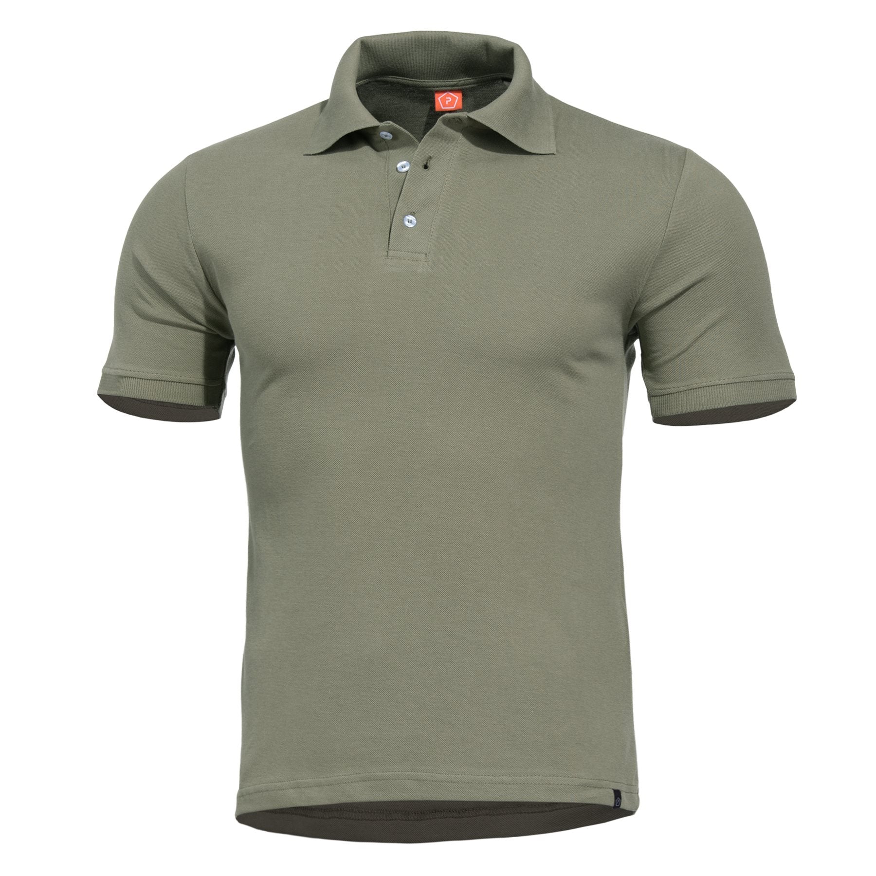 Camiseta/polo SIERRA verde de PENTAGON TACTICAL, algodón 180 g/m2
