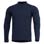 Camiseta ROMEO HENLEY 2.0 manga larga Midnight Blue de PENTAGON
