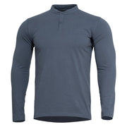 Camiseta ROMEO HENLEY 2.0 manga larga CHARCOAL BLUE de PENTAGON