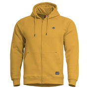 Sudadera PHAETON con cremallera y capucha Tuscan Yellow - PENTAGON TACTICAL