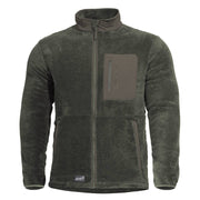 Sudadera GRIZZLY Full-Zip de forro polar con refuerzos de nylon en antebrazos y codos
