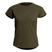 Camiseta de mujer WHISPER BANK en algodón ring-spun - cómoda y resistente