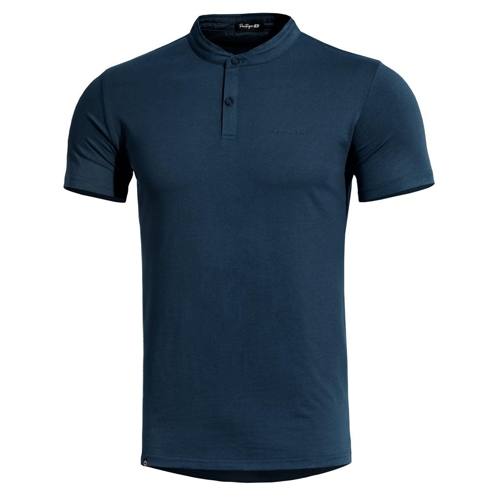 Camiseta ROMEO HENEY 2.0 PENTAGON manga corta azul