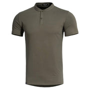 Camiseta ROMEO HENLEY 2.0 manga corta PENTAGON color liso