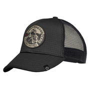 Gorra negra con malla e inscripción INSTRUCTOR ZERO