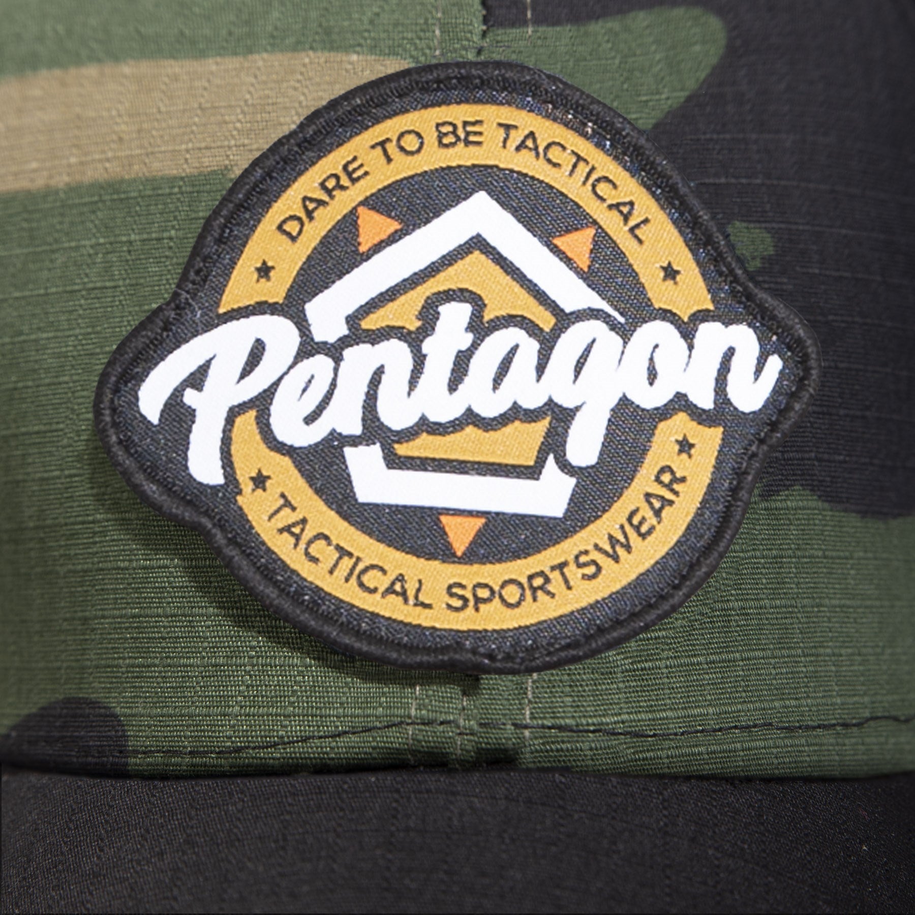 Gorra con malla y logo PENTAGON gris/negro (K13048-PE)