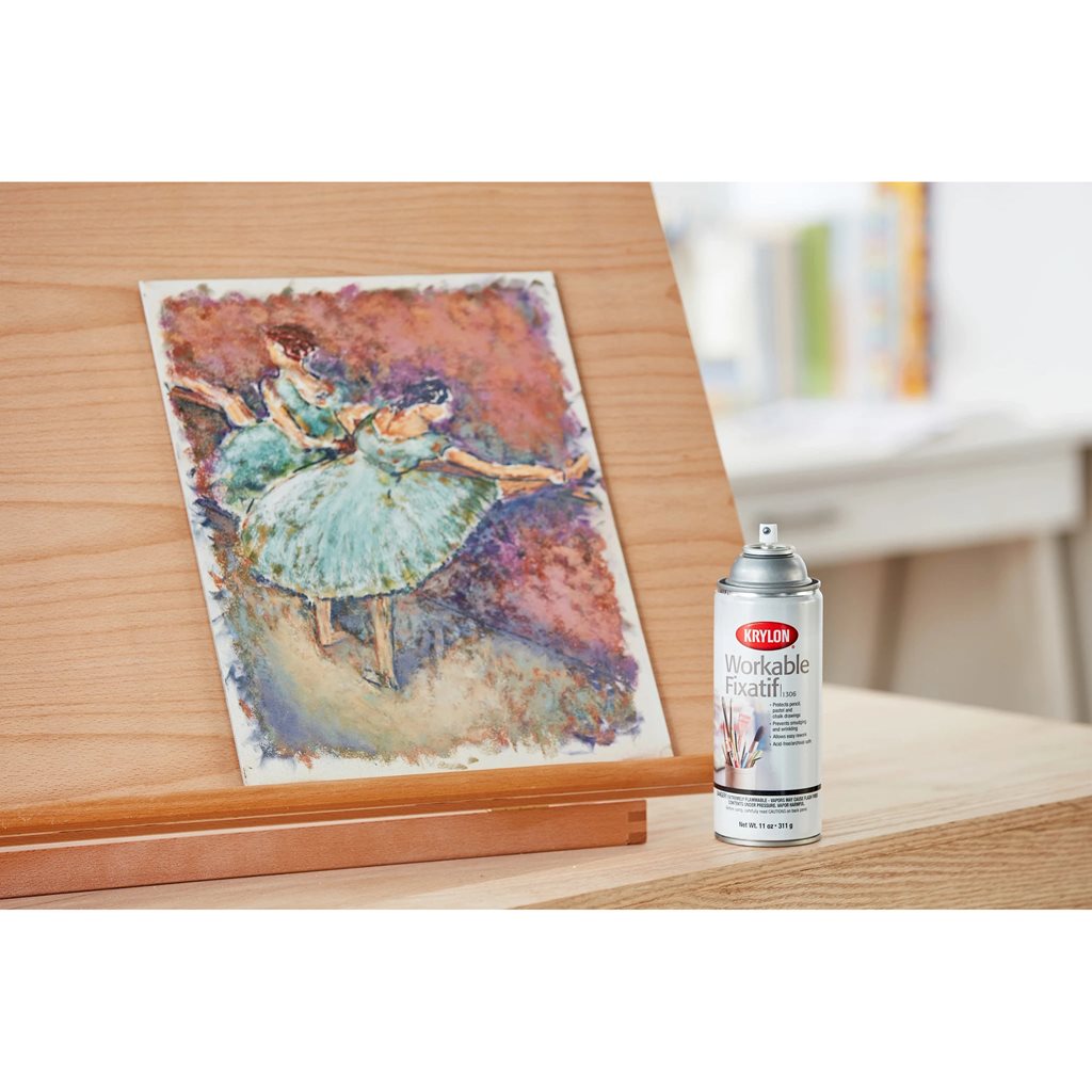 Spray fijador KRYLON WORKABLE FIXATIF 325 ml - imagen del producto