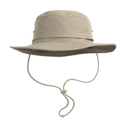 Sombrero ROO Safari KHAKI en color caqui, tejido resistente y diseño safari