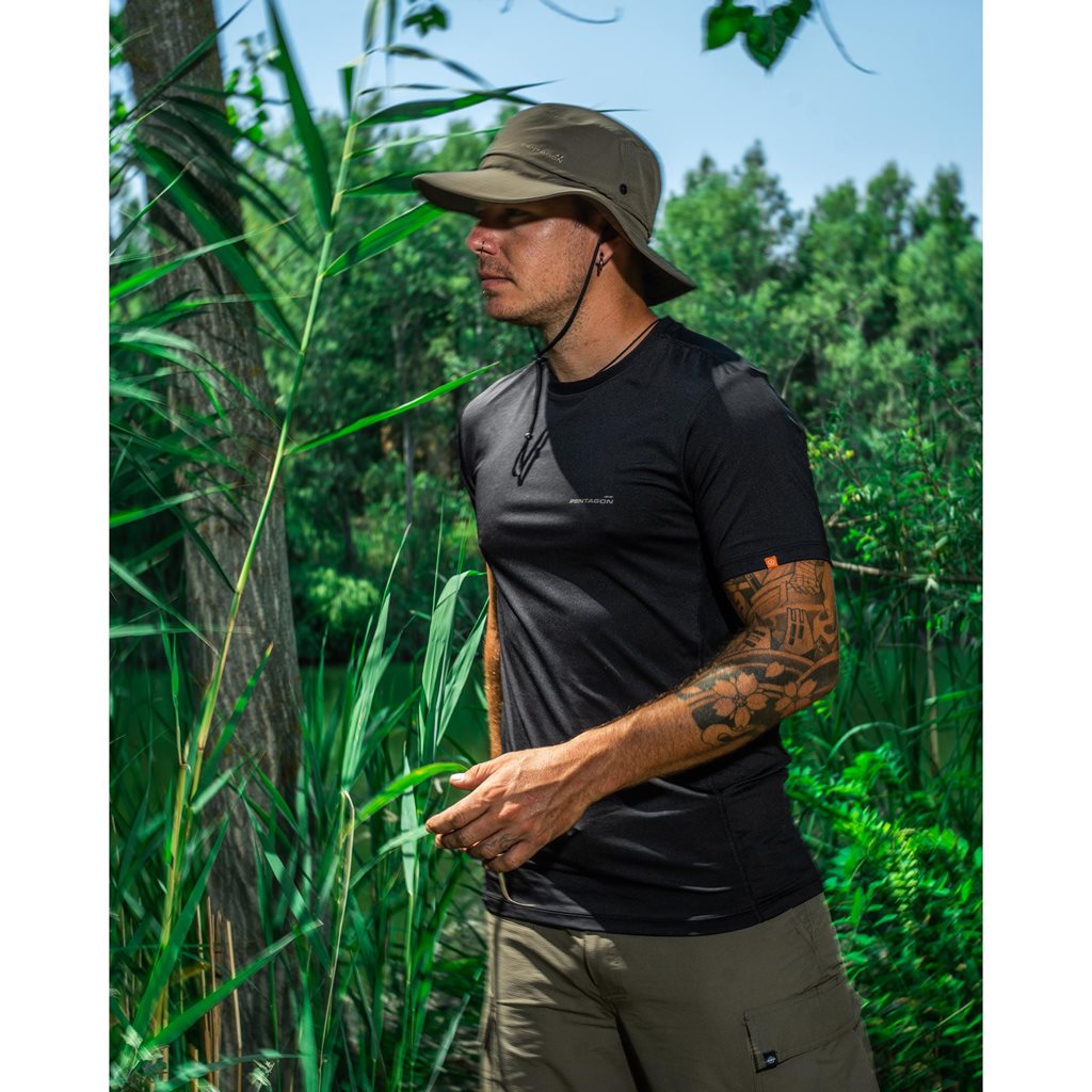 Sombrero ROO SAFARI ligero, hecho en material mixto resistente