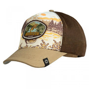 Gorra de béisbol ADVENTURE ANGLER fabricada en kepr de 100% algodón resistente