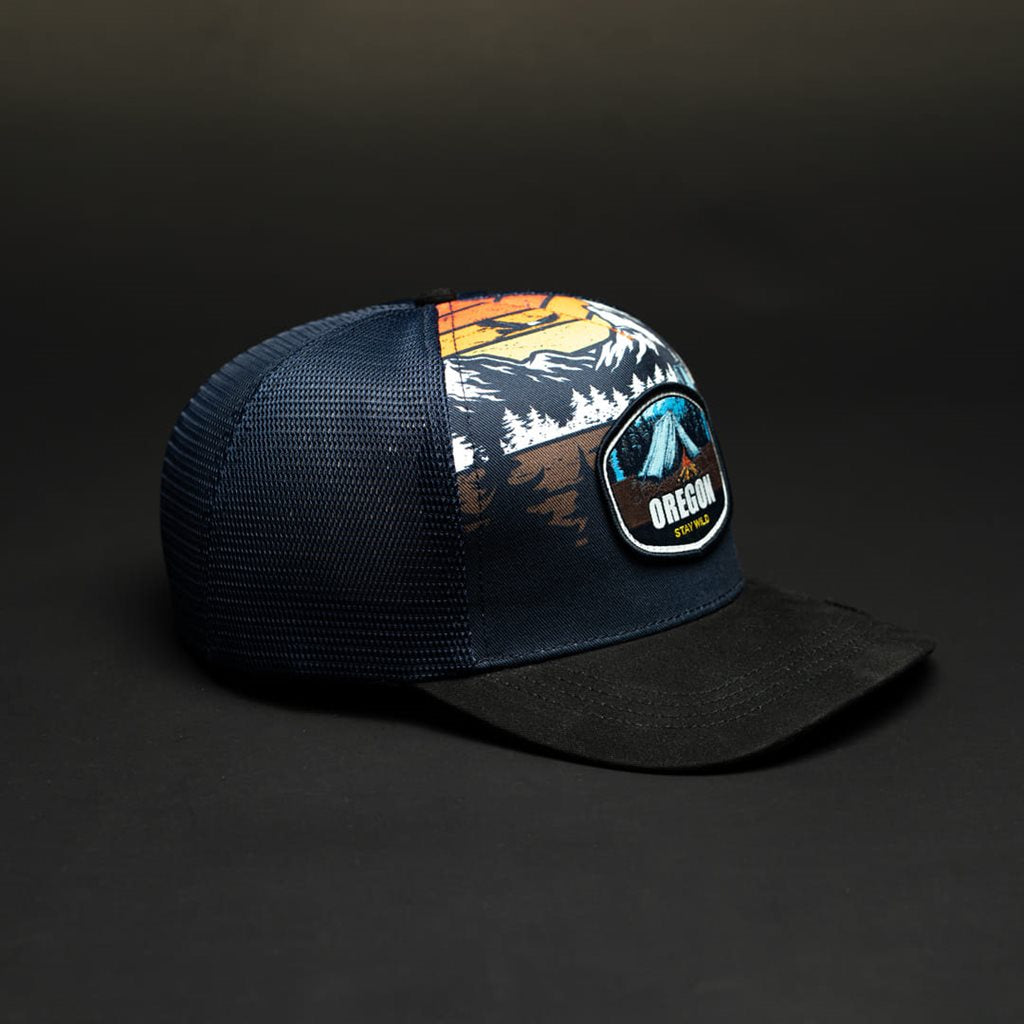 Gorra de béisbol ADVENTURE CAMPER en sarga 100% algodón