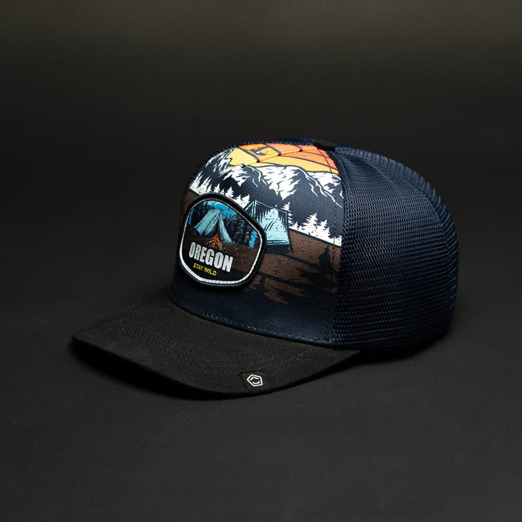 Gorra de béisbol ADVENTURE CAMPER en sarga 100% algodón