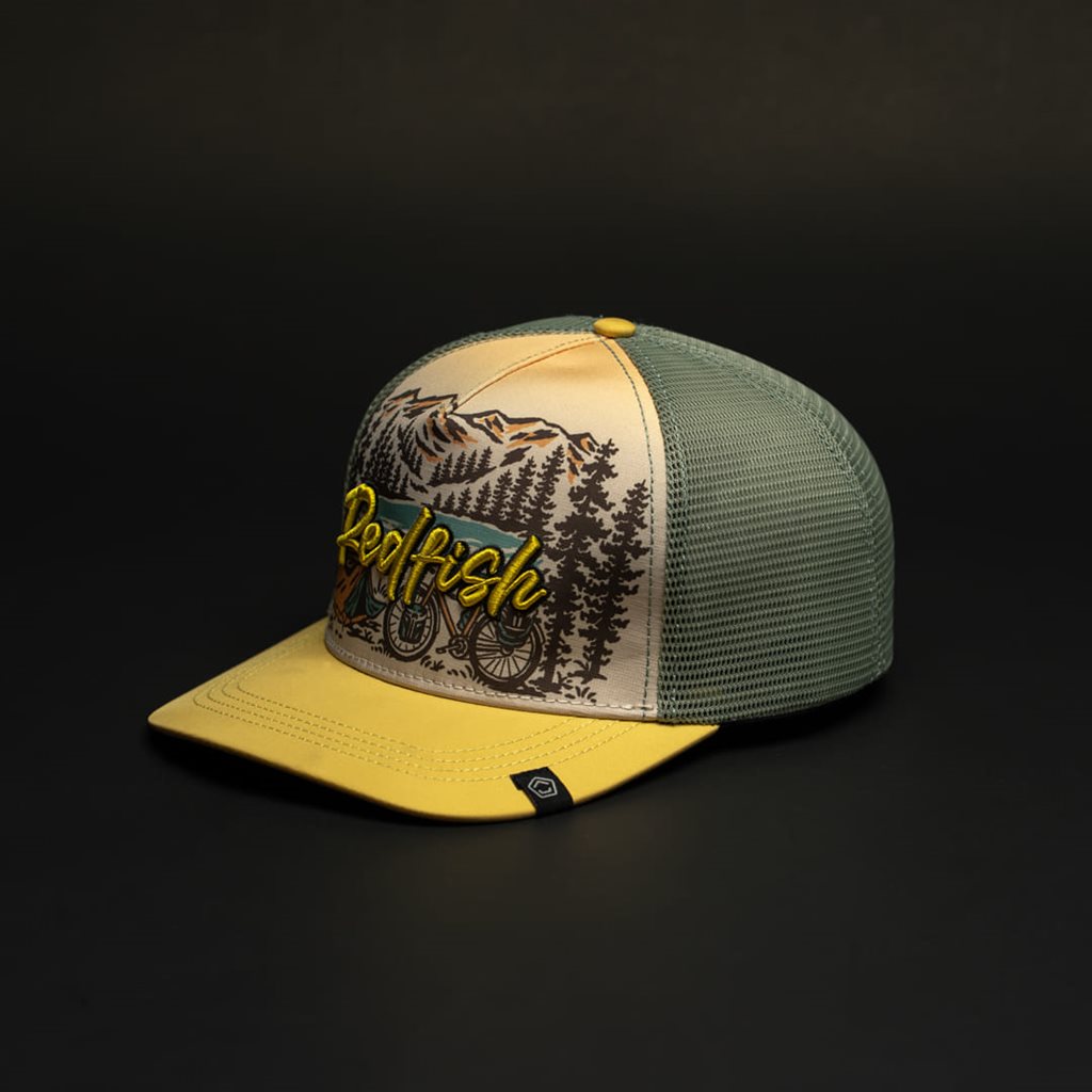 Gorra de béisbol ADVENTURE CYCLIST en sarga 100% algodón