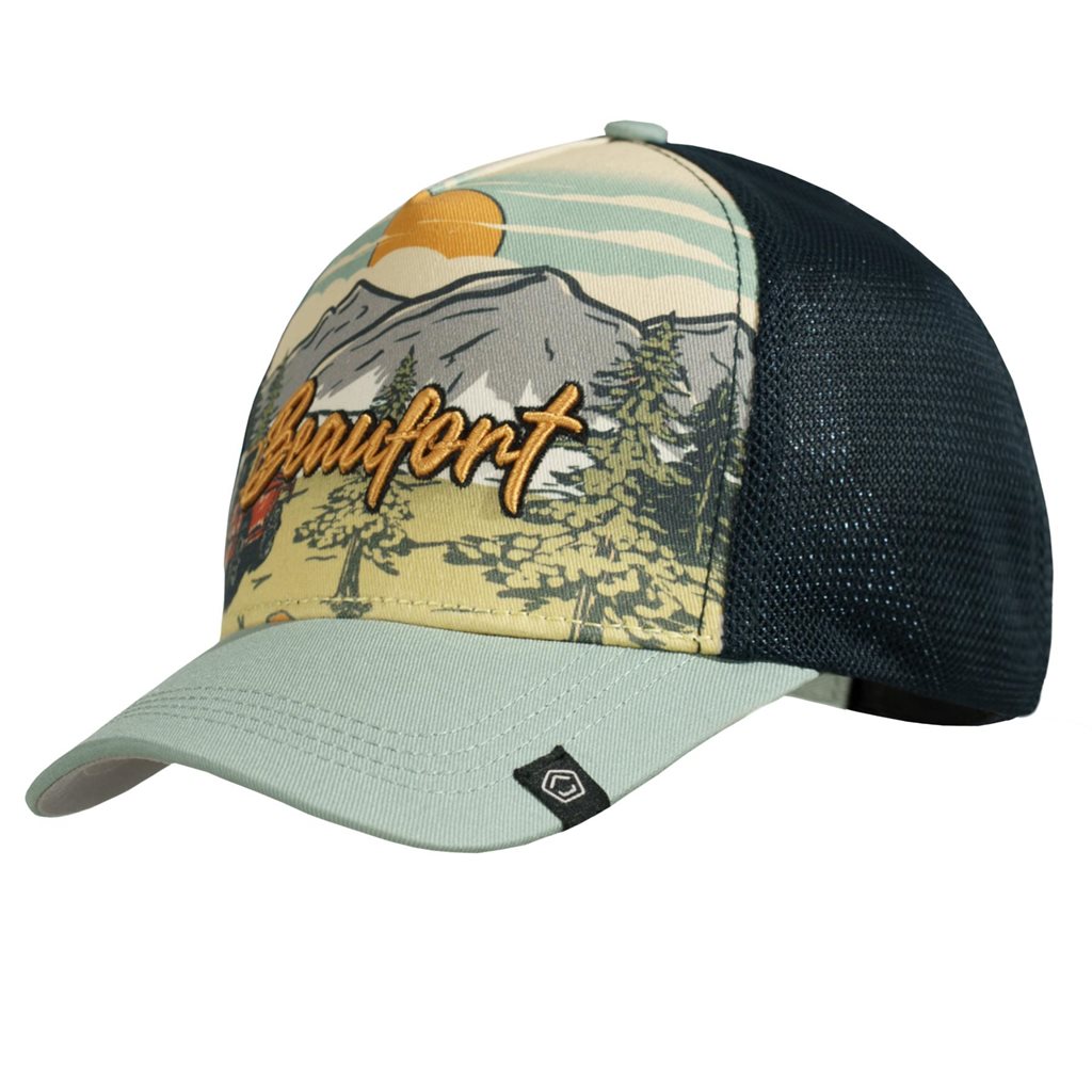 Gorra béisbol Explorador de Aventura K13062-EX en sarga 100% algodón, diseño llamativo