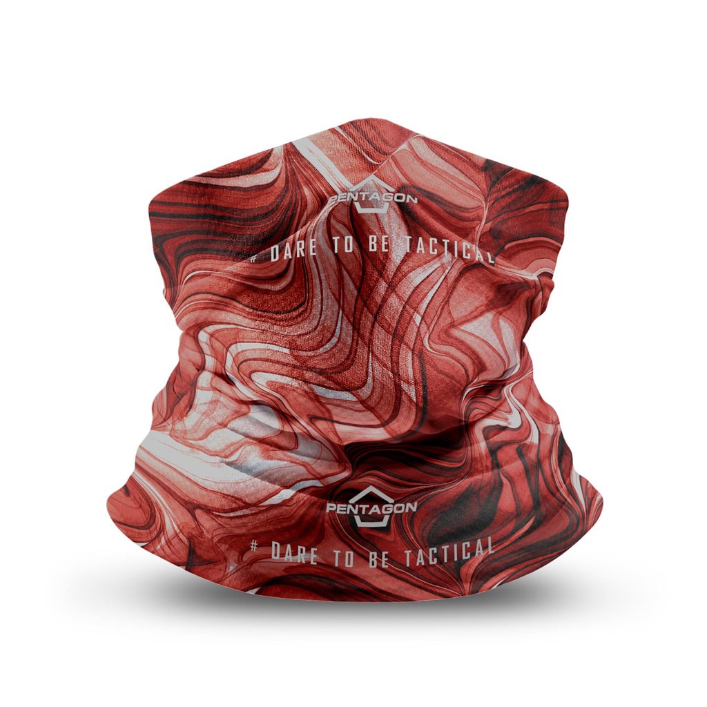 Braga de cuello SKIRON Liquid anatómica negra, detalle del diseño