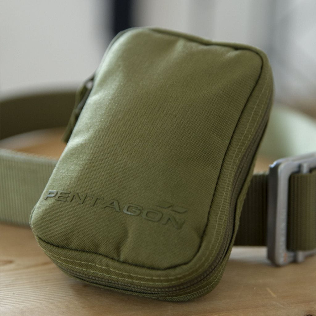 Funda universal KYVOS EDC negra, estuche pequeño para equipo y accesorios
