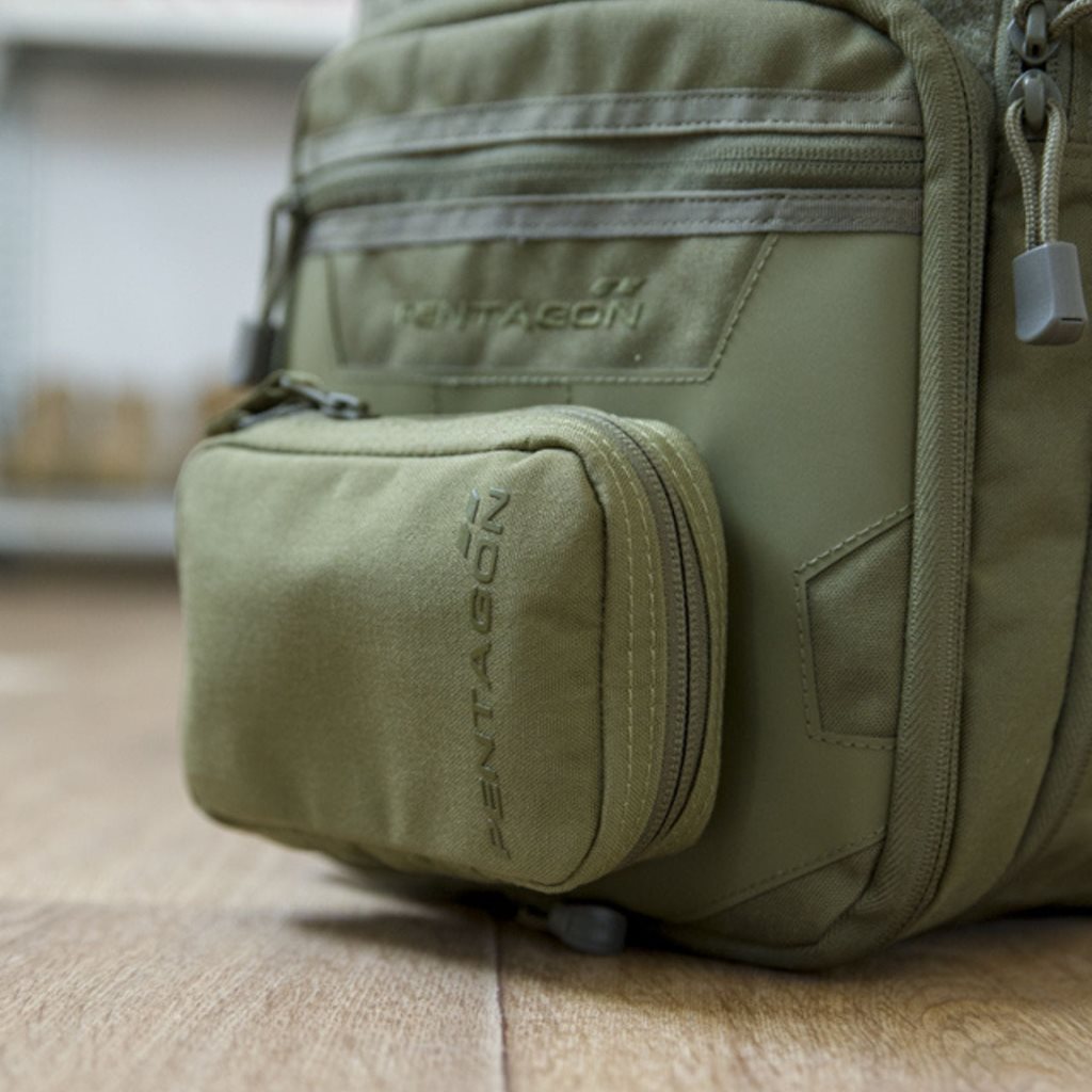 Funda universal KYVOS EDC negra, estuche pequeño para equipo y accesorios