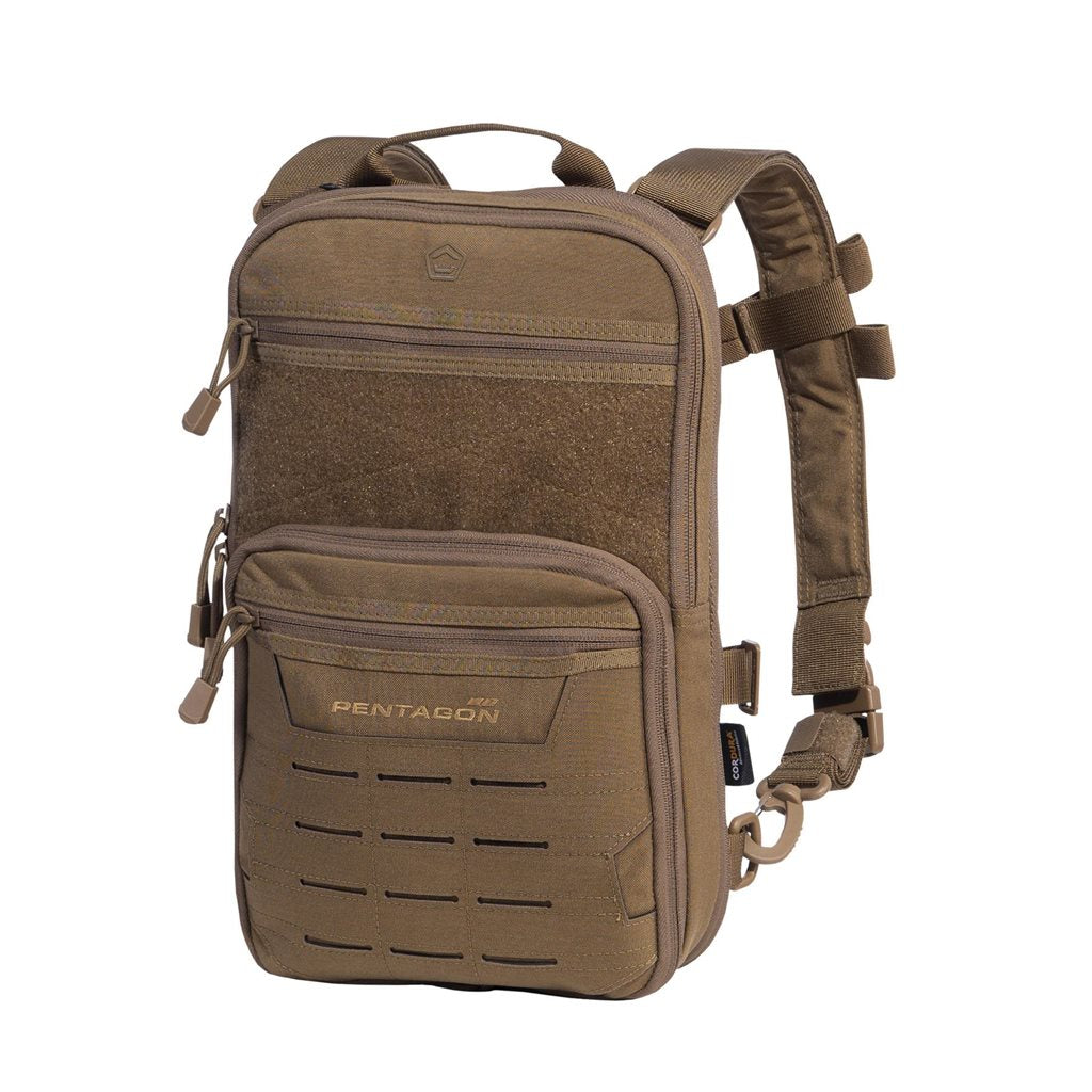 Mochila compacta QUICK BAG compresiva 5-17 L negra
