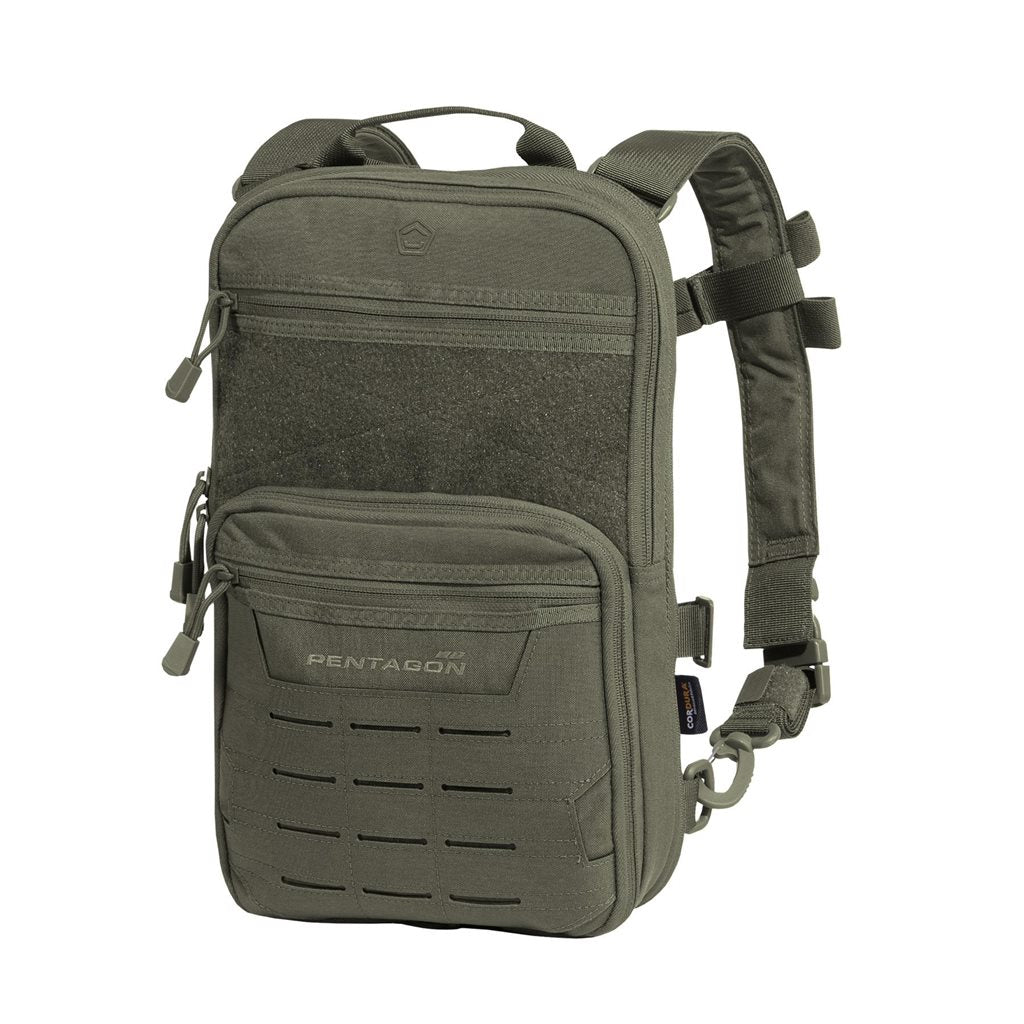 Mochila compacta QUICK BAG compresiva 5-17 L negra