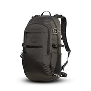 Mochila MINOR 20 l negra - senderismo, ligera y resistente, material reciclado certificado Bluesign