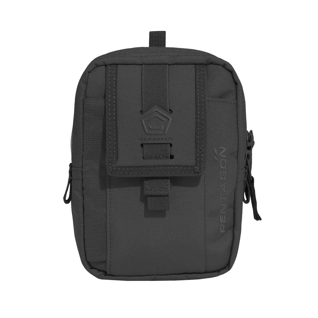 Funda universal AXON ADMIN negra para cuadernos, bolígrafos y smartphone