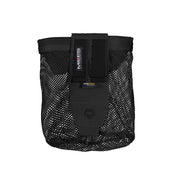 Funda plegable de malla AMINA negra, perfil bajo