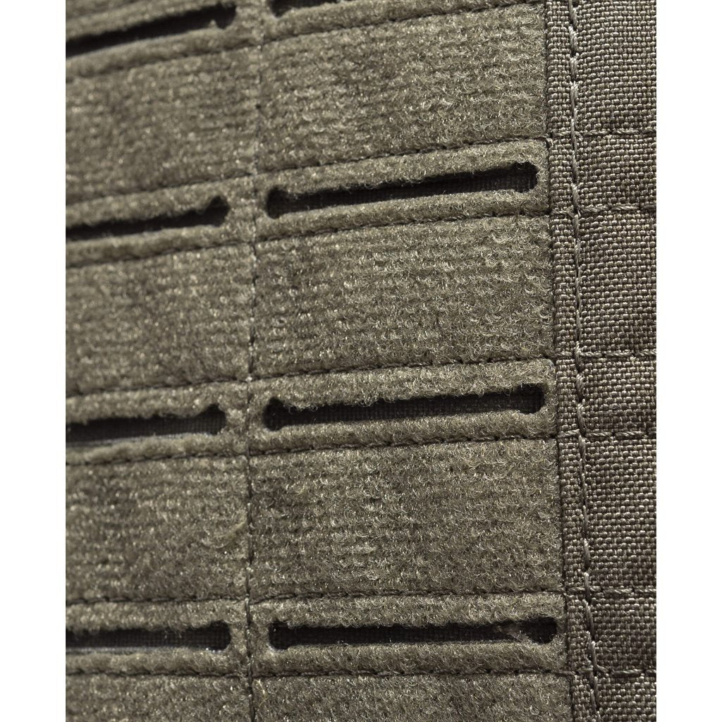 Chaleco portaplacas MILON MK2 negro en Cordura, vista delantera