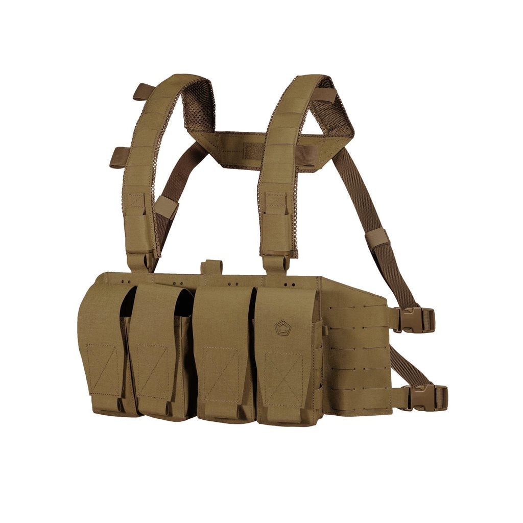 Vesta AMINA Hybrid Recon chest rig negro en nylon Cordura 500D