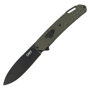 Navaja plegable BONA FIDE™ con hoja lisa 8,93 cm y longitud total 20,8 cm, diseño Ken Onion y sistema de rodamientos