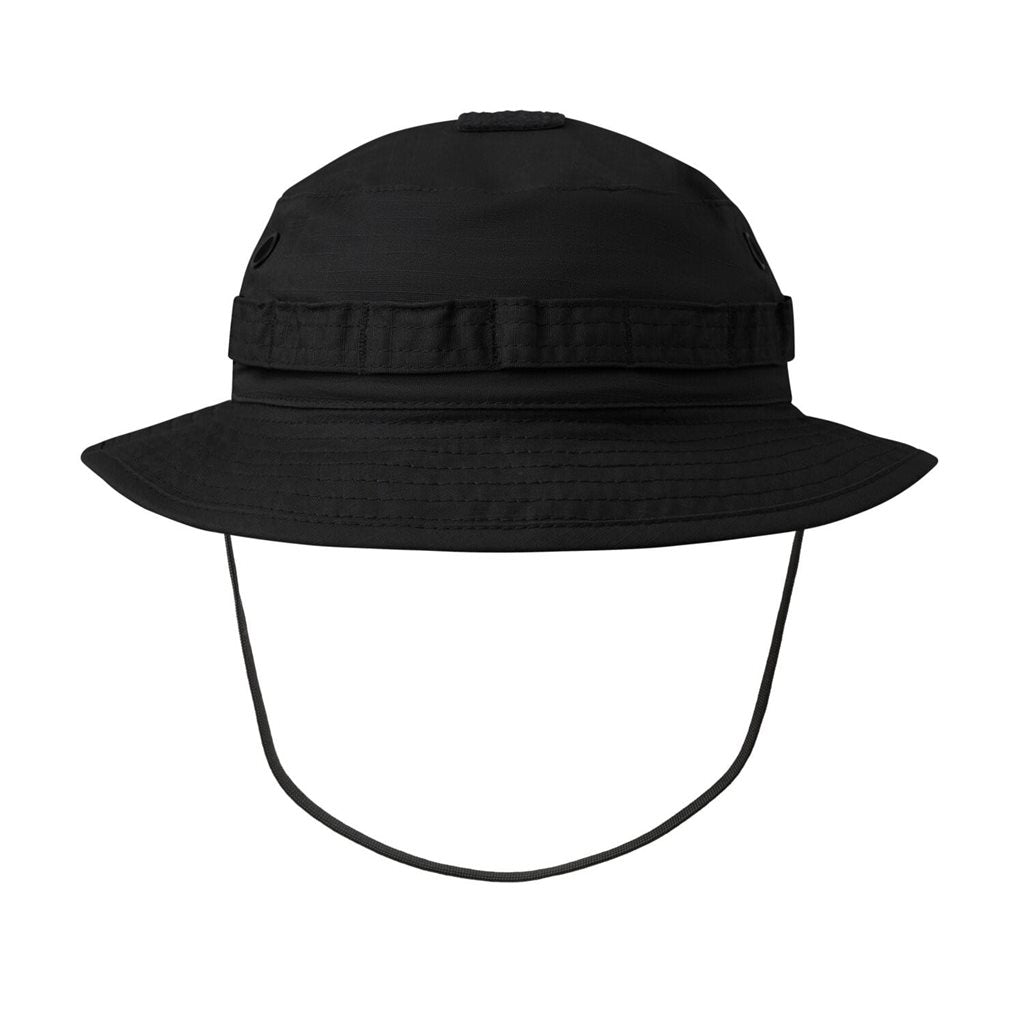 Sombrero Boonie MK2 Rip-Stop negro, gorro de combate plegable de tejido rip-stop