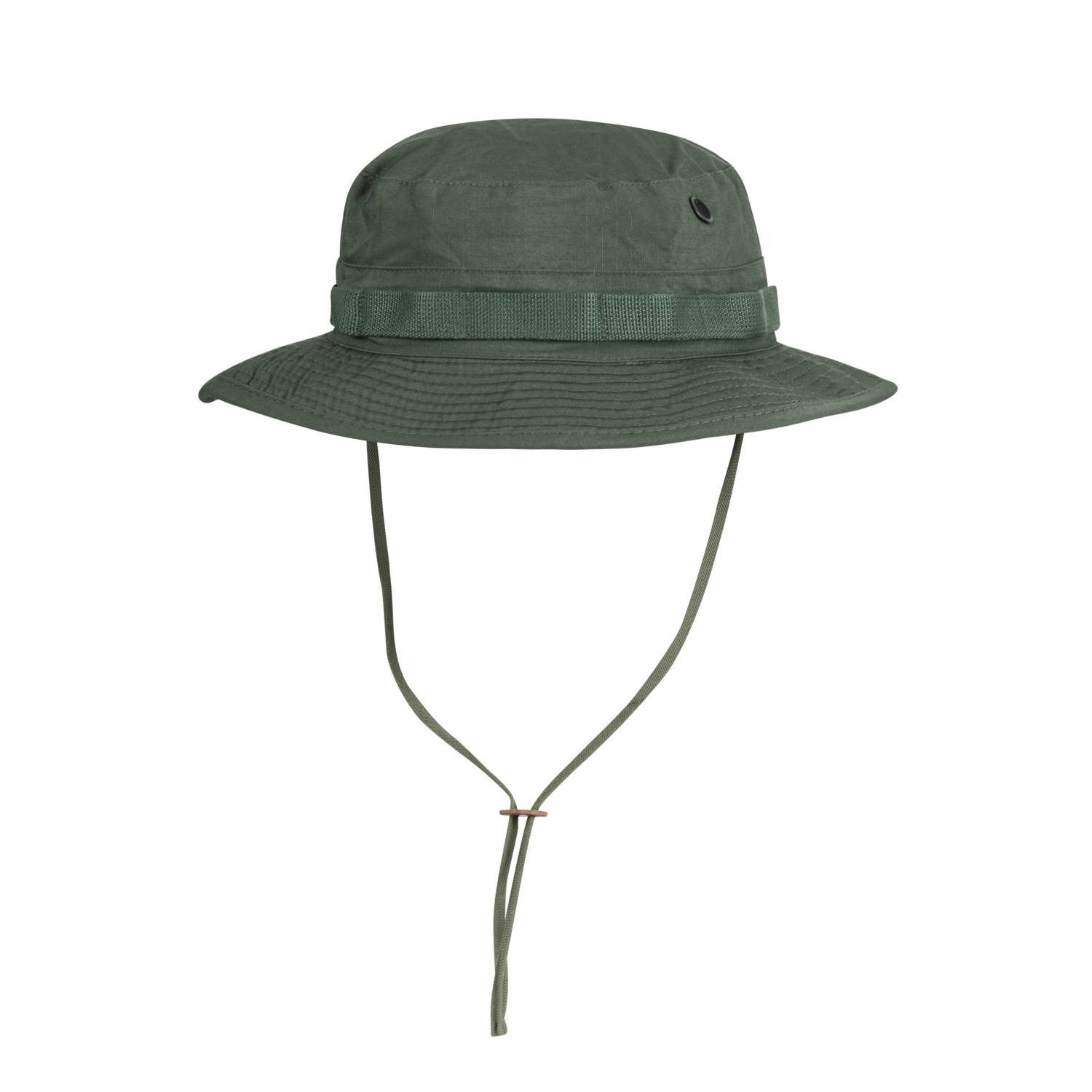 Klobouk s límcem rip-stop ZELENÝ, sombrero de combate verde con faldón trasero