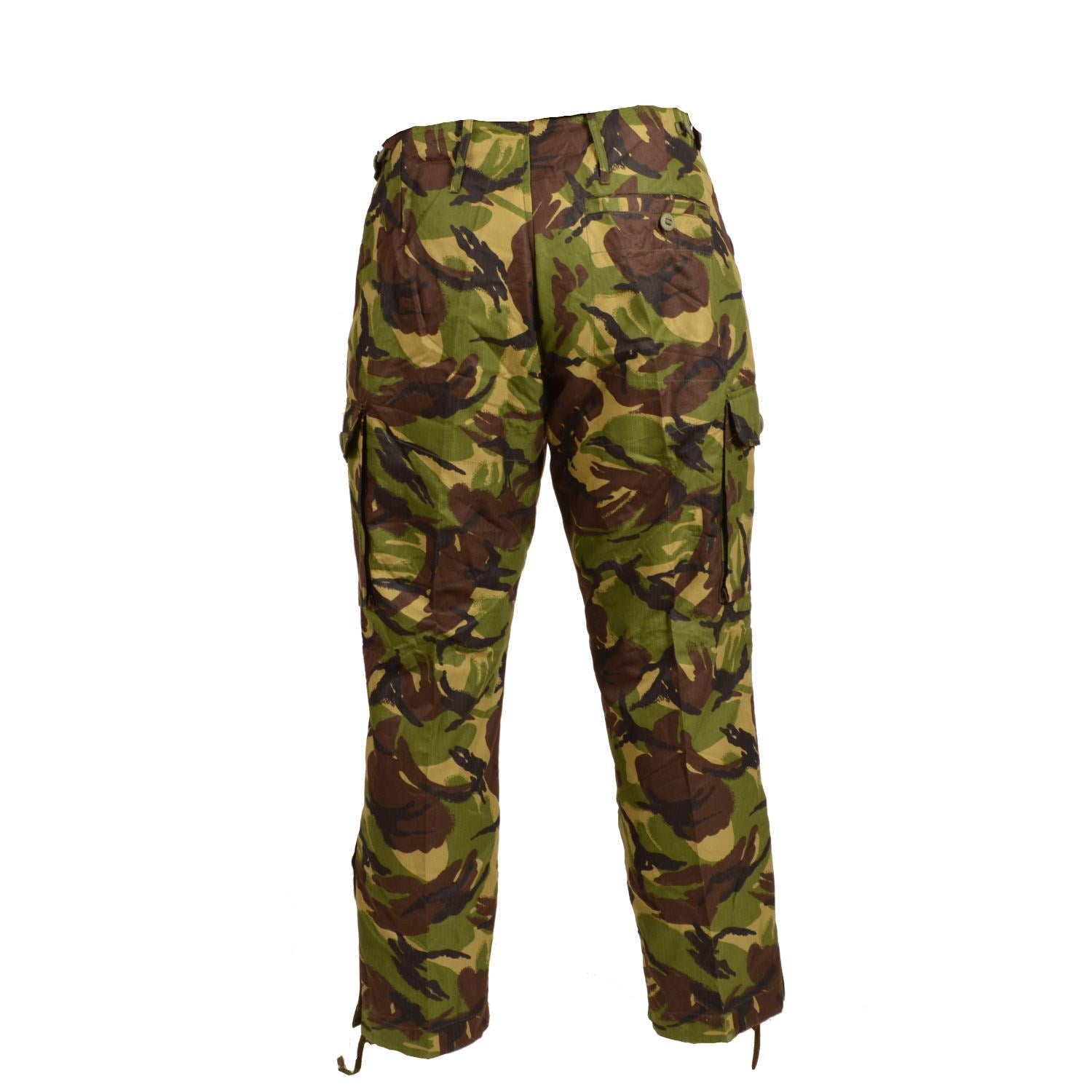 Pantalones COMBAT WINDPROOF rip-stop DPM, bolsillos y cinturilla ajustable