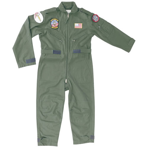 Mono infantil verde estilo piloto 115310G
