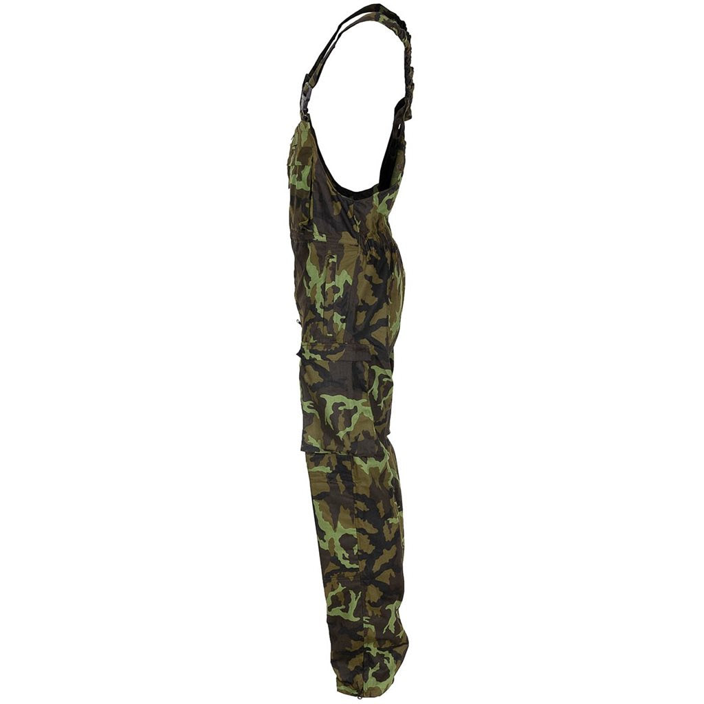 Pantalones con peto ILS vz.95, patrón bosque, modelo original militar