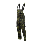 Pantalones con peto ILS vz.95, patrón bosque, modelo original militar