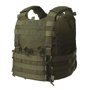 Chaleco GUARDIAN Military Set portaplacas de Cordura con plataforma frontal y triple funda para cargadores AR/AK